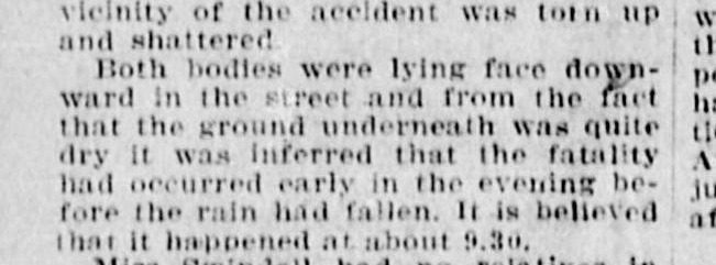 Newspaper crop of the dry-ground sentence