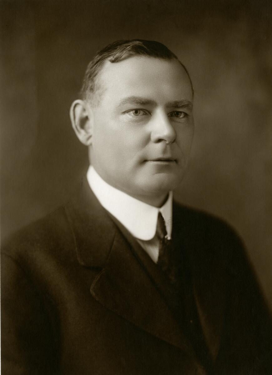 Studio portrait of Mayor Michael C. Costello, 1915