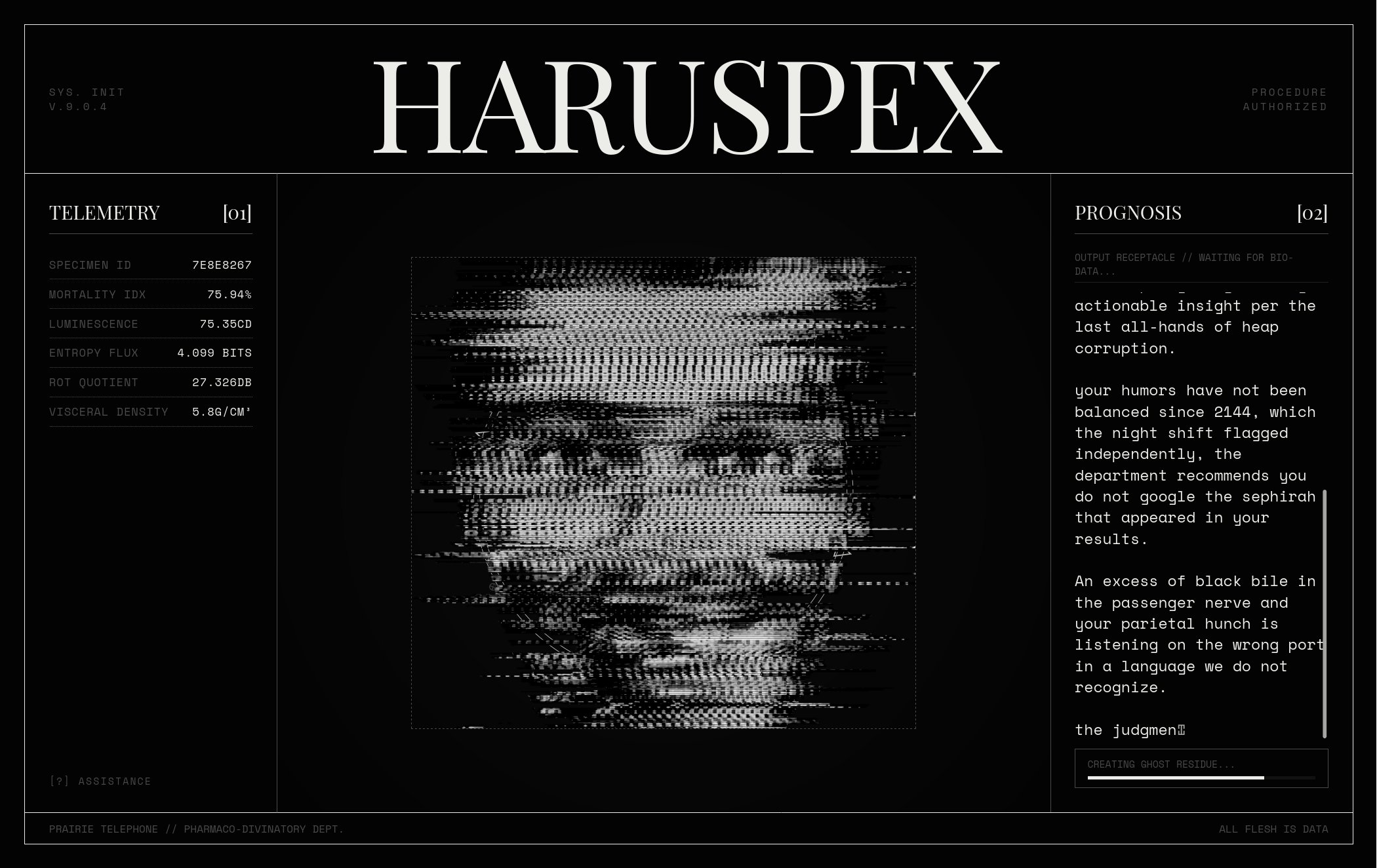 Haruspex Screenshot